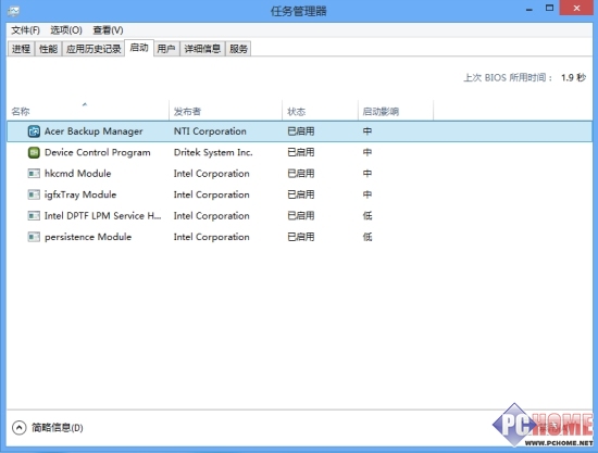 Win 8系统掌控开机自动启动程序