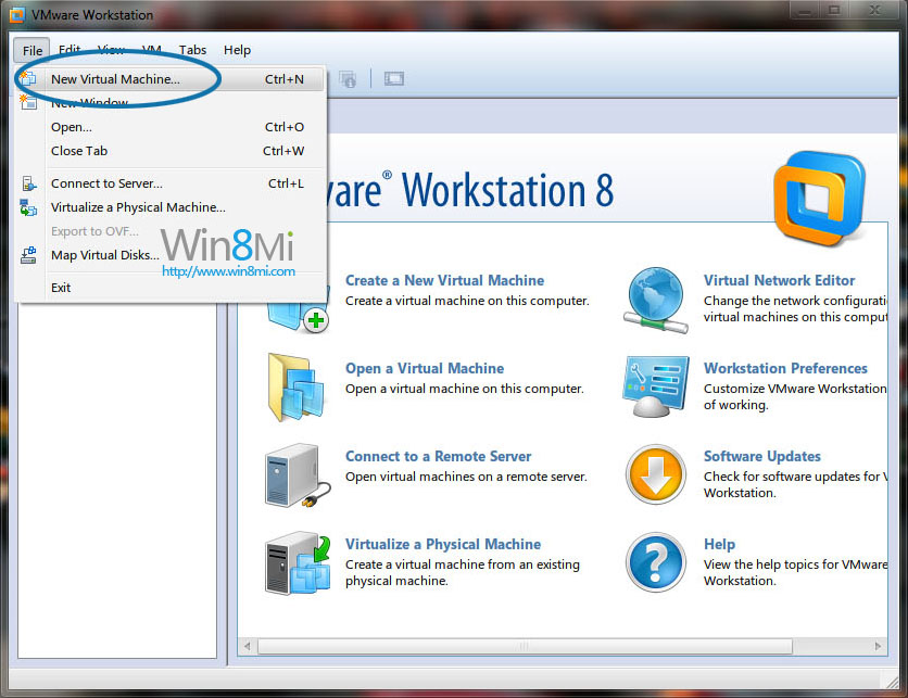 VMware Workstation 8 安装Windows8教程