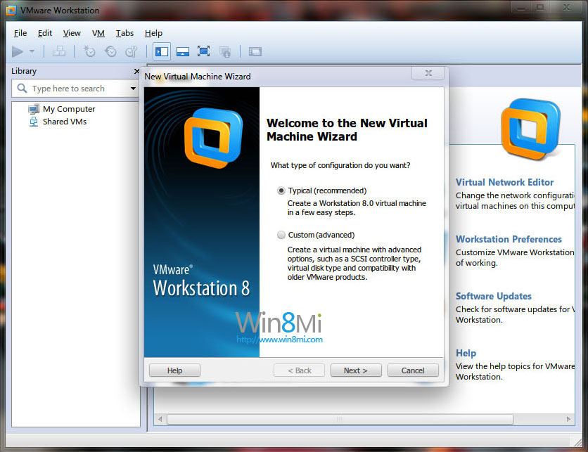 VMware Workstation 8 安装Windows8教程