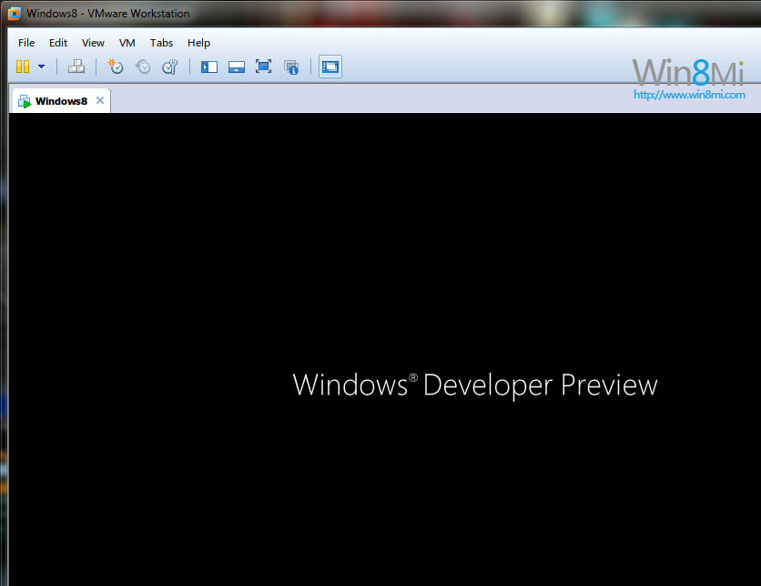 VMware Workstation 8 安装Windows8教程