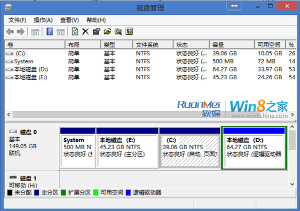 Win8改进一键挂载VHD虚拟磁盘教程