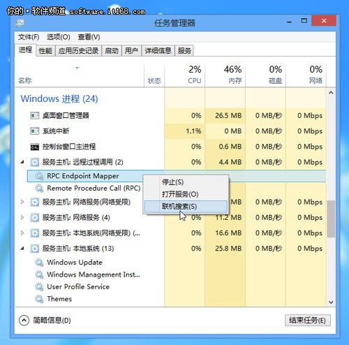 新手新体验 Win 8任务管理器详解