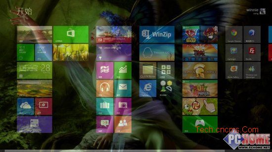 超炫的Win8开始屏幕
