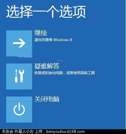 Windows8如何进入启动选项菜单