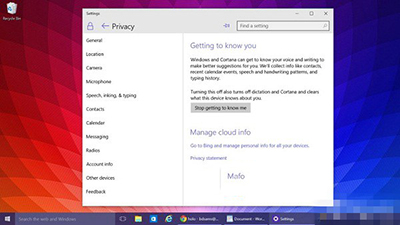 Win10禁用小娜助手保护隐私教程