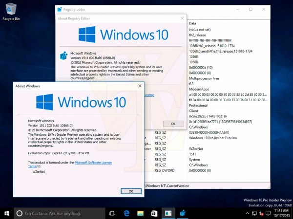 Win10Build10568更新了什么功能