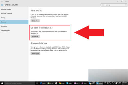 升级Win10正式版后怎么滚回Win7/Win8.1系统