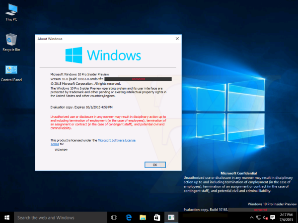 Win10 Build 10163截图曝光：修复Bug+提升性能