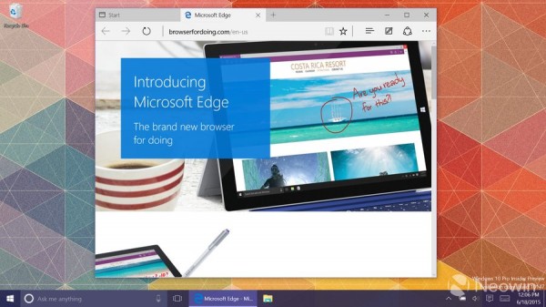 Windows 10 Build 10147画廊泄漏 正式启用Edge品牌