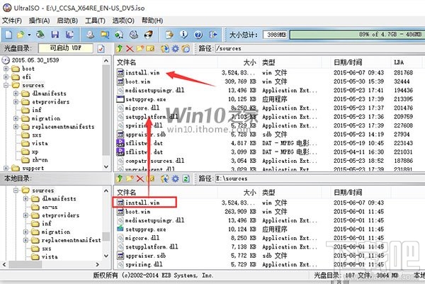 如何向Win10预览版ISO镜像中添加语言包？