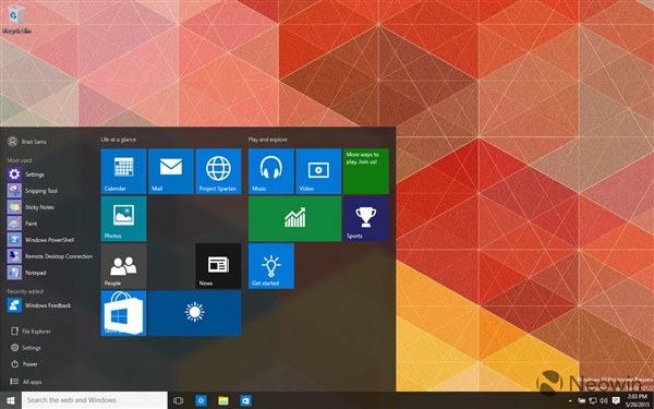 Win10 Build 10122界面图赏