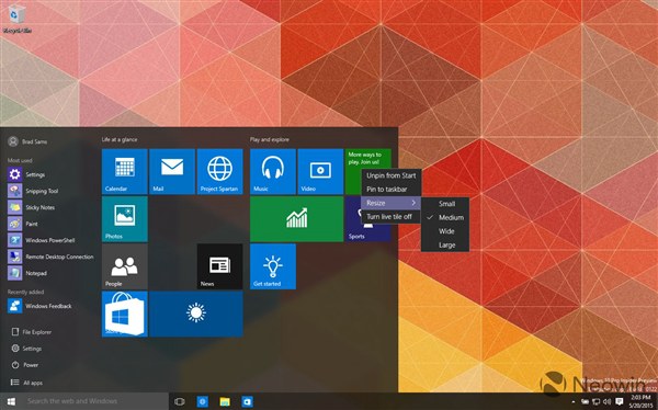 Win10 Build 10122界面图赏