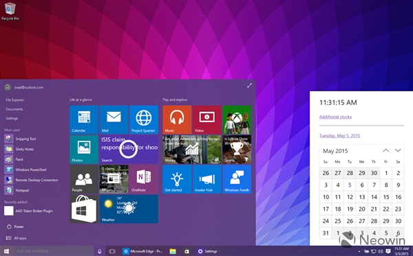 win10 Build 10108版本截图图赏