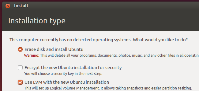 Ubuntu系统上使用LVM调整硬盘分区的教程