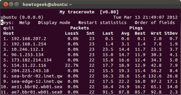 Linux下必须知道的11个网络命令