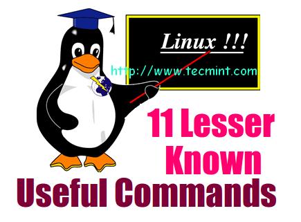 11 个很有用但鲜有人知的 linux 命令