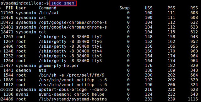 Linuxпӻʾڴռķ