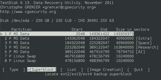 在Linux中如何恢复被删除的文件