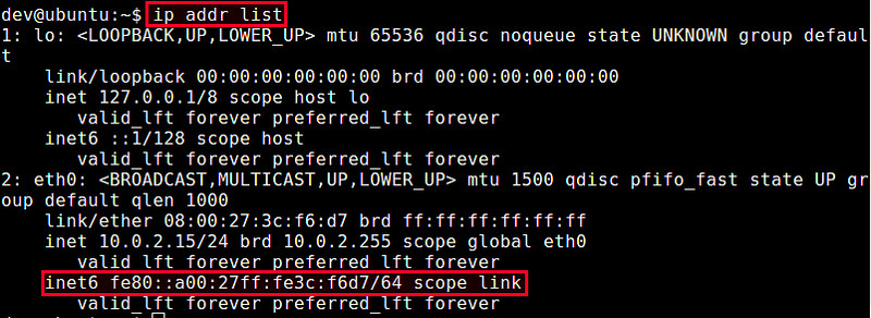 Linux½IPv6ķС