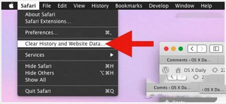 mac版safari浏览记录怎么删除？
