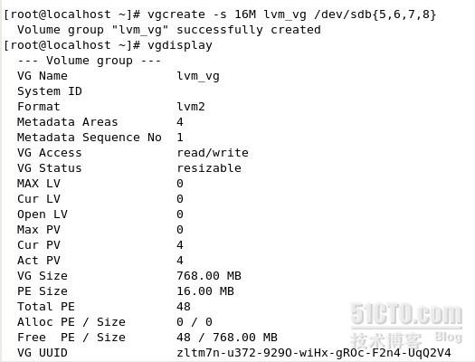 linux下使用PE创建LVM快照