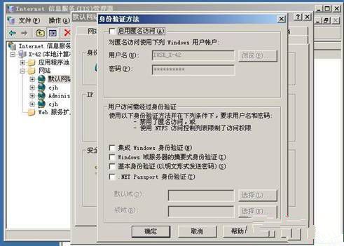 Windows 2003 server R2 的IIS上配置Webdav