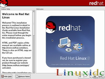 linux安装教程(红帽RedHat Linux 9)光盘启动安装过程图解