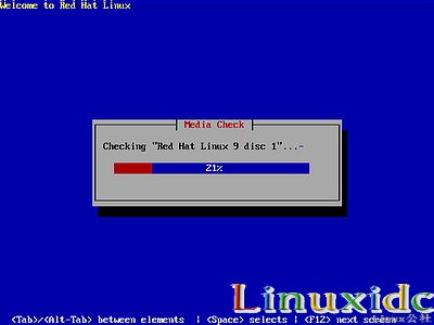 linux安装教程(红帽RedHat Linux 9)光盘启动安装过程图解