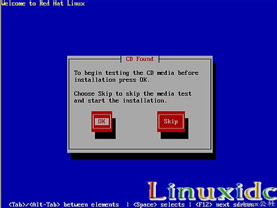 linux安装教程(红帽RedHat Linux 9)光盘启动安装过程图解