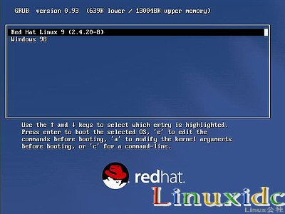 linux安装教程(红帽RedHat Linux 9)光盘启动安装过程图解