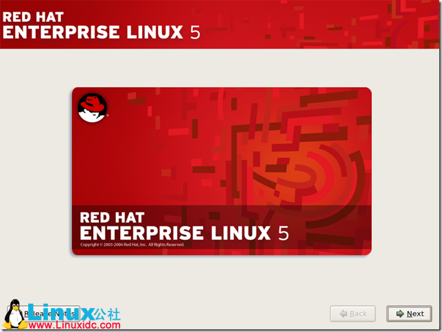 Red Hat Enterprise Linux 5.X的图形安装教程