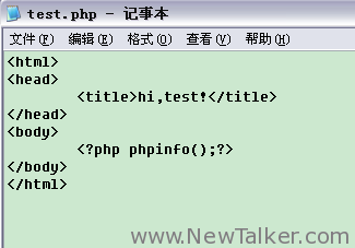 Windows XP下安装和配置Apache2.2.22服务器+PHP5+Mysql5