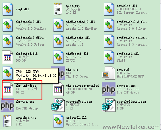 Windows XP下安装和配置Apache2.2.22服务器+PHP5+Mysql5