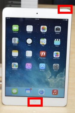 ipad mini3怎么截屏？