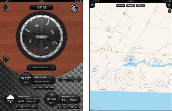 四款最佳iPad指南针应用