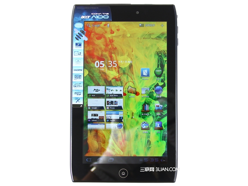 宏碁Acer ICONIA Tab A100的摄像头怎么样