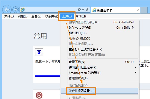 让Surface中的IE浏览器可以打开所有网站的Flash