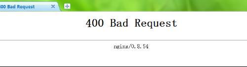 ҳʾ400 bad request