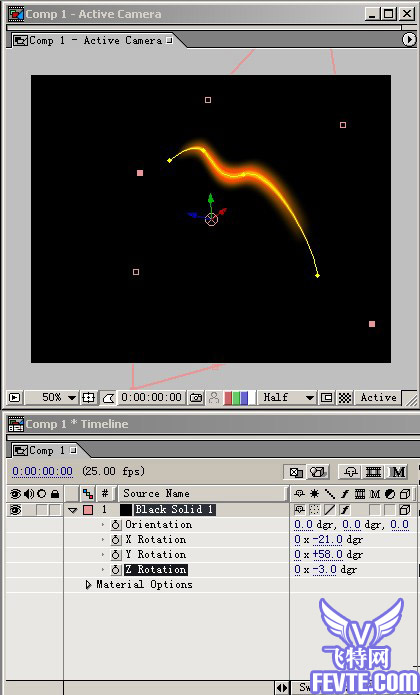 AE制作流动光效大全