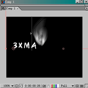 AE制作动态文字飞入效果