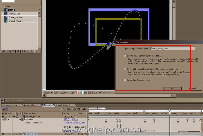 AE的motion math滤镜制作瞄准效果