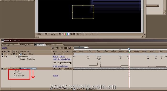 AE的motion math滤镜制作瞄准效果