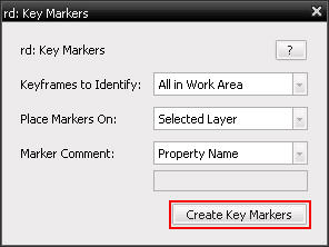 AE的KeyMarkers关键帧如何创建层标签