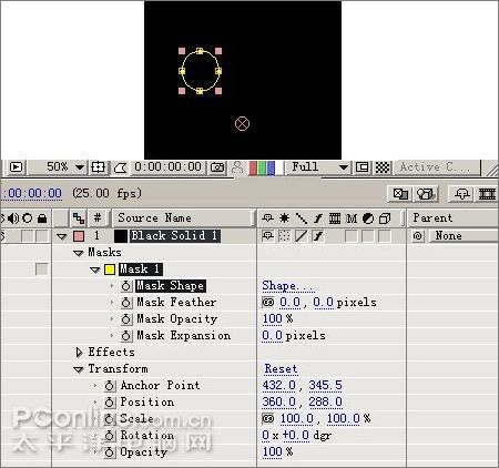 After Effect制作梦幻奥运五环效果