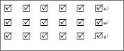 Word教程 怎样自定义方框打钩字符