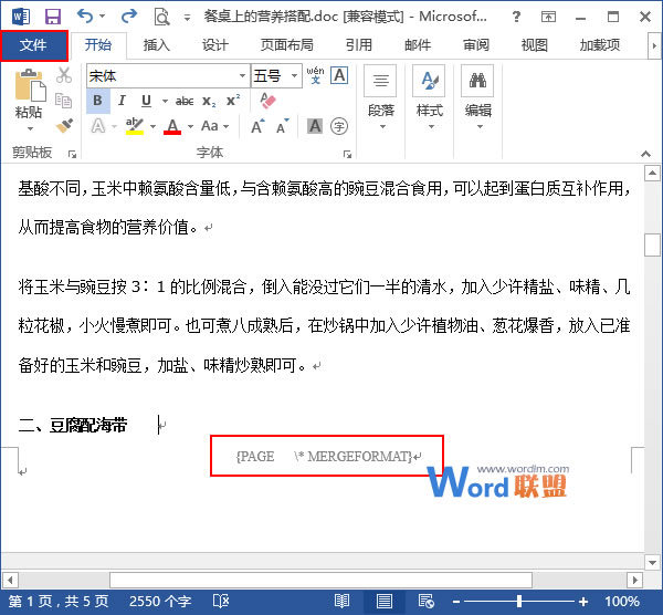 Word2013文档出现乱码怎么办