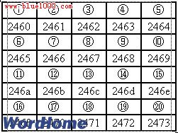 在Word 2010中带圈数字如何使用快捷键输入