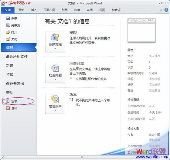 Word2010启动速度慢的解决方法