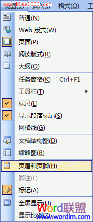 Word2003文档如何删除页码