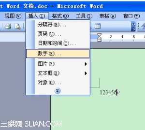 word中阿拉伯数字转换成大写汉字